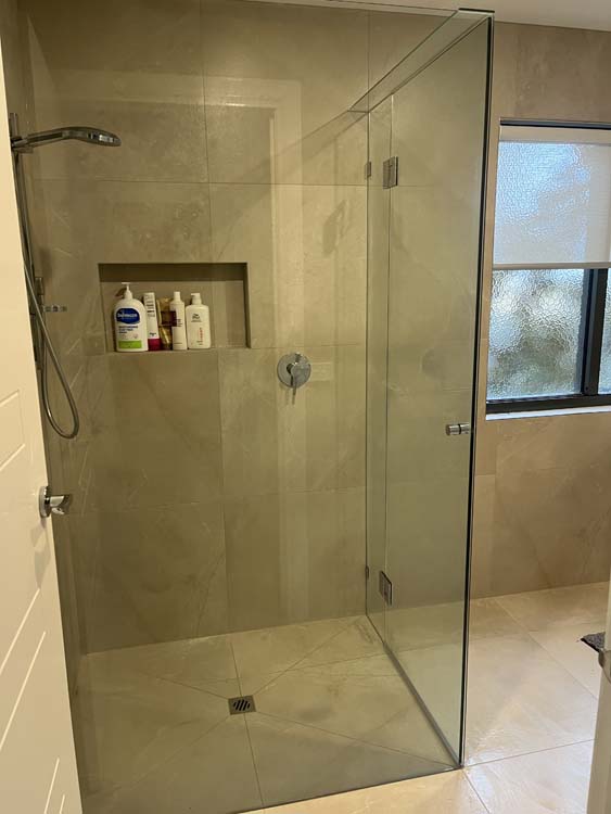 Shower Screen replaced in Main Ridge